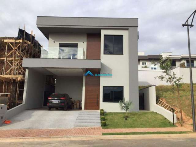 Linda Casa C/ 4 Suítes, Área total de 297 m², Amplo Quintal, Cond. Brisas Jundiaí