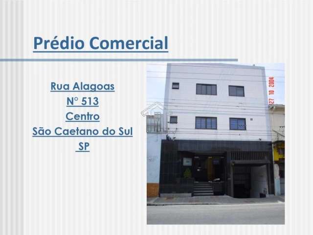 Prédio comercial centro de são caetano do sul - 1208 m2 / sub solo / terreo / 1º e 2º andares com elevador / estacionamento para 14 veículos