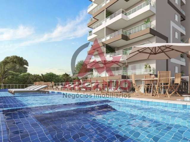 Apartamento 3 dormitórios frente mar em massaguaçu caraguatatuba lançamento