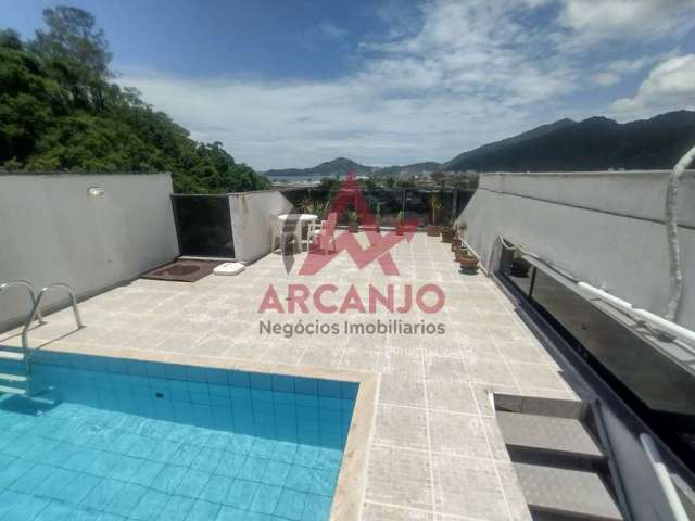 Excelente cobertura duplex com vista privilegiada - Tenório - Ubatuba/SP.