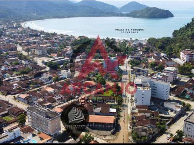 Lançamento a poucos metros da Praia do Perequê-Açu/Ubatuba