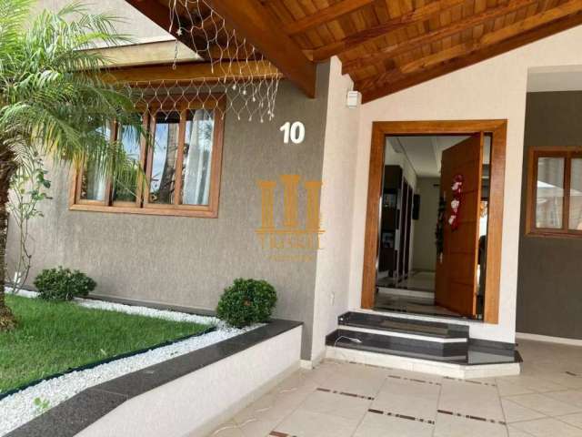 Casa 3 Dorm com suíte piscina e área gourmet no Jardim Oásis - CA326