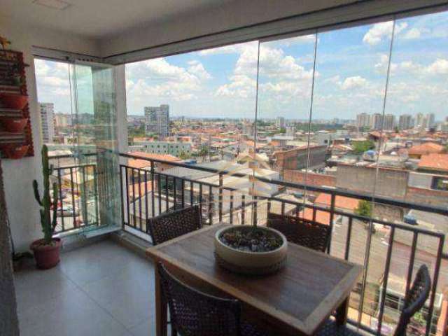 Apartamento mobiliado com 2 dormitórios sendo 1 suíte à venda, 67 m² por R$ 670.000 - Jardim Flor da Montanha - Guarulhos/SP