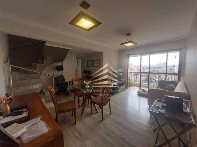 Cobertura com 3 dormitórios à venda, 186 m² por R$ 1.200.000,00 - Vila Augusta - Guarulhos/SP