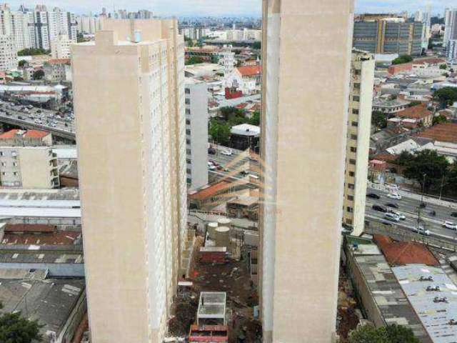 Apartamento com 2 dormitórios à venda, 32 m² por R$ 299.000,00 - Brás - São Paulo/SP