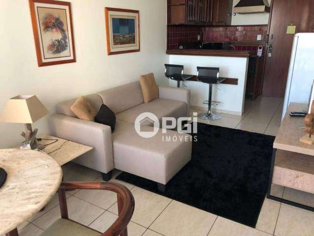 Flat com 1 dormitório para alugar, 44 m² por R$ 3.250,01/mês - Centro - Ribeirão Preto/SP