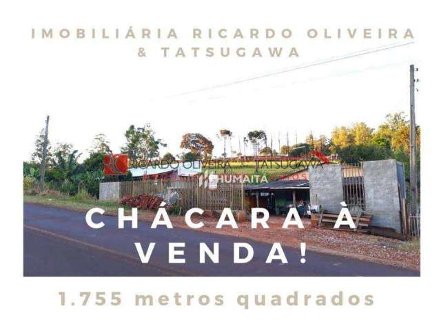 Chácara à venda, 1755 m² por R$ 380.000,00 - Ouro Branco - Londrina/PR