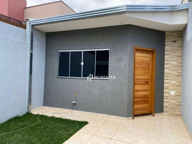 Casa com 3 dormitórios para alugar, 73 m² por R$ 1.800,00/mês - Loteamento Chamonix - Londrina/PR