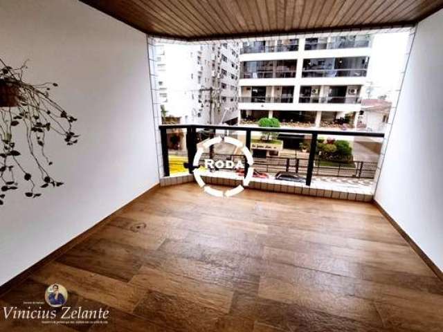 Apartamento de luxo à venda em Santos-SP, Ponta da Praia: 3 quartos, 1 suíte, 3 salas, 3 banheiros, 2 vagas de garagem, 161m².