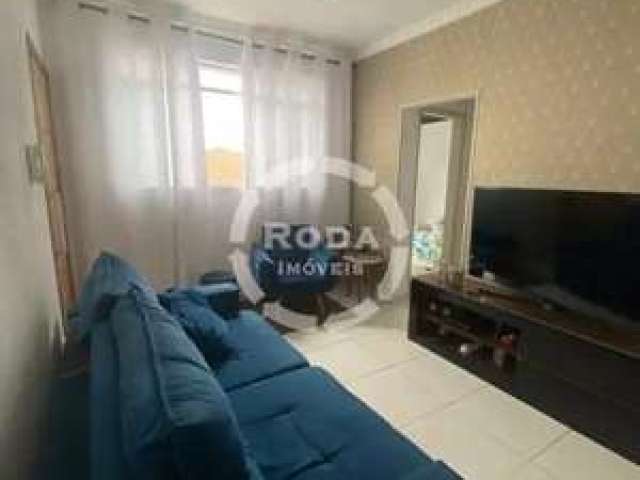 Apartamento à venda em Santos-, Macuco: 2 quartos, 2 salas, 1 banheiro, 1 vaga, 85m² de área. Confira!