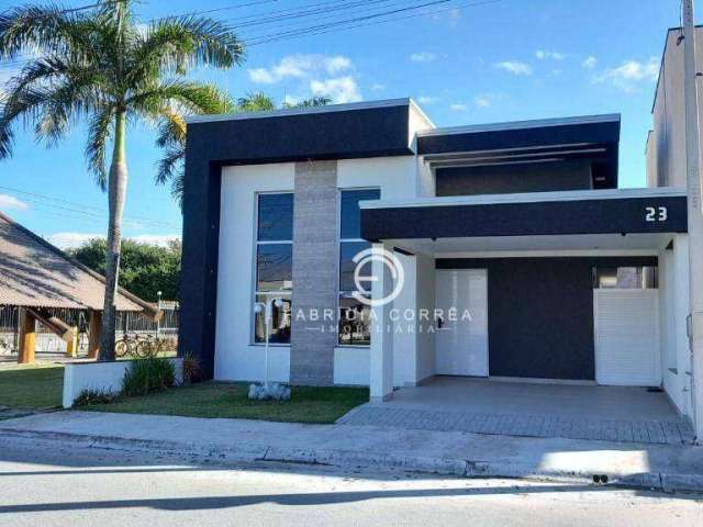 Casa com 3 dormitórios, 170 m² - venda por R$ 1.100.000,00 ou aluguel por R$ 5.500,00/mês - Condomínio Residencial Tecoara - Taubaté/SP