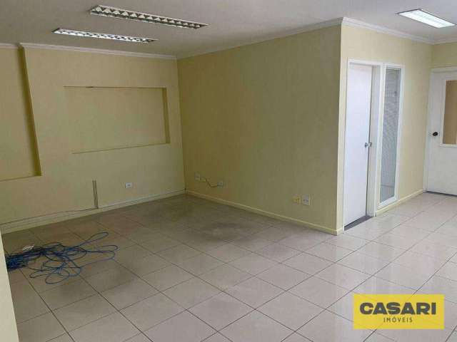 Sala, 113 m² - venda por R$ 600.000,00 ou aluguel por R$ 5.376,02/mês - Centro - São Bernardo do Campo/SP