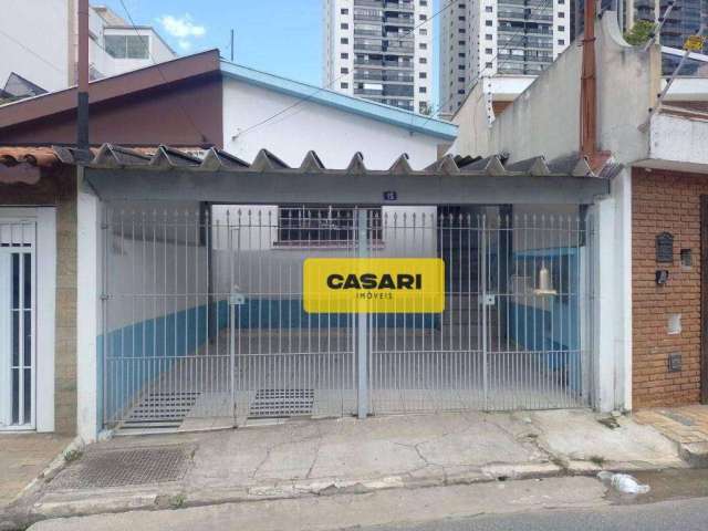 Casa com 3 dormitórios para alugar, 125 m² por R$ 2.500,00/mês - Jardim do Mar - São Bernardo do Campo/SP