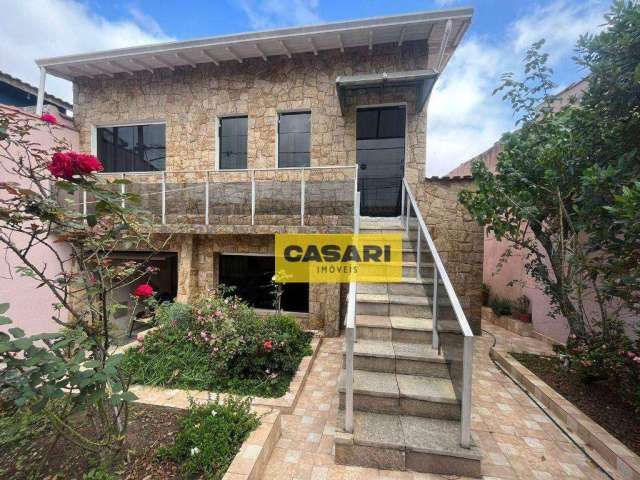 Casa com 4 dormitórios à venda, 401 m² - Vila Luzita - Santo André/SP