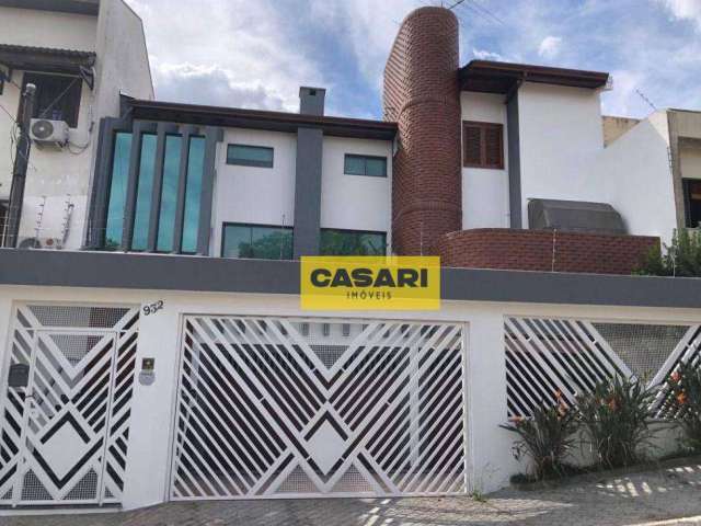 Casa com 4 dormitórios à venda, 300 m² por R$ 2.850.000,00 - Parque dos Pássaros - São Bernardo do Campo/SP