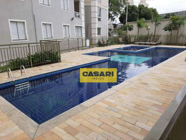 Apartamento com 2 dormitórios à venda, 52 m² - Utinga - Santo André/SP