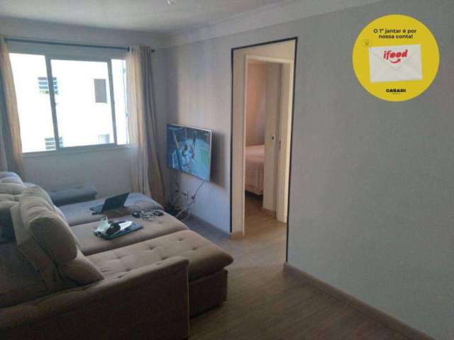 Apartamento com 2 dormitórios à venda, 45 m²  - Planalto - São Bernardo do Campo/SP