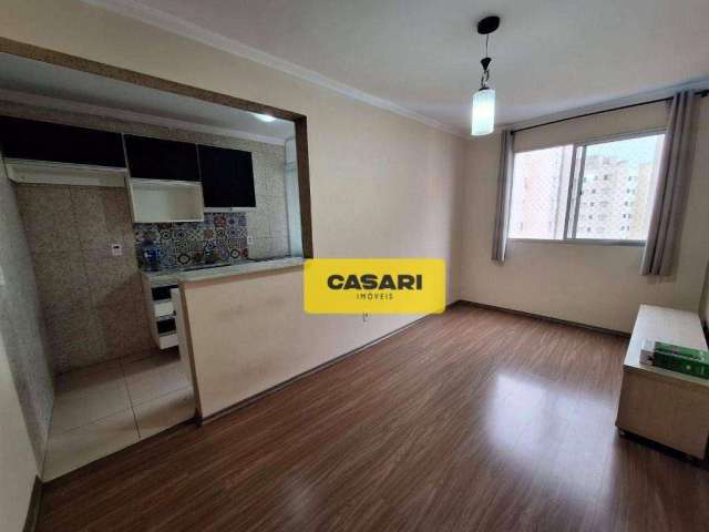 Apartamento com 2 dormitórios para alugar, 44 m²- Planalto - São Bernardo do Campo/SP