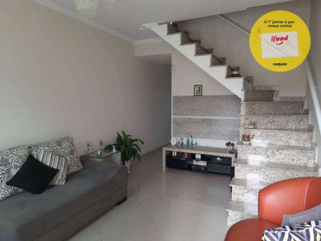 Sobrado com 2 dormitórios à venda, 143 m² - Vila Bela Vista - Santo André/SP