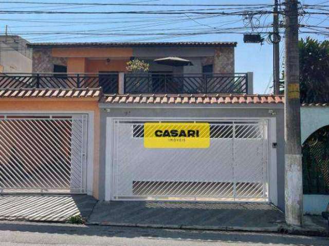 Sobrado com 4 dormitórios à venda, 165 m²  - Paulicéia - São Bernardo do Campo/SP