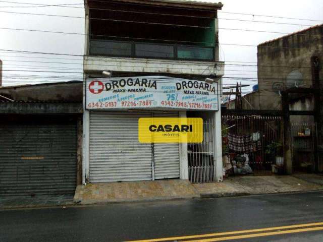 Salão para alugar, 120 m² por R$ 1.600,01/mês - Alvarenga - São Bernardo do Campo/SP