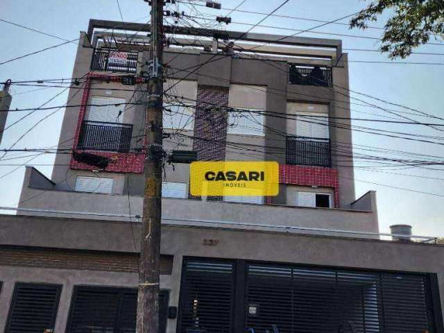 Cobertura com 2 dormitórios à venda, 100 m² - Vila Guarani - Santo André/SP