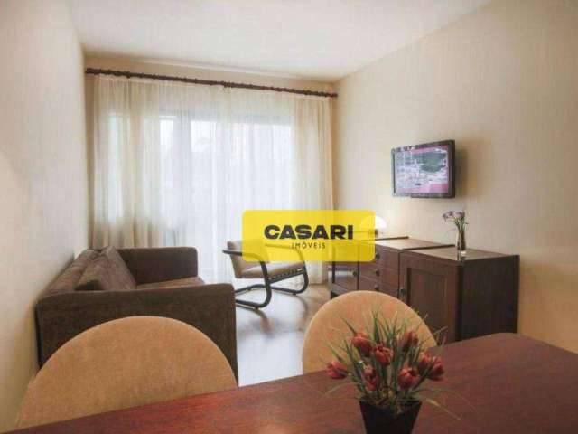 Flat com 1 dormitório à venda, 57 m² - Centro - São Bernardo do Campo/SP