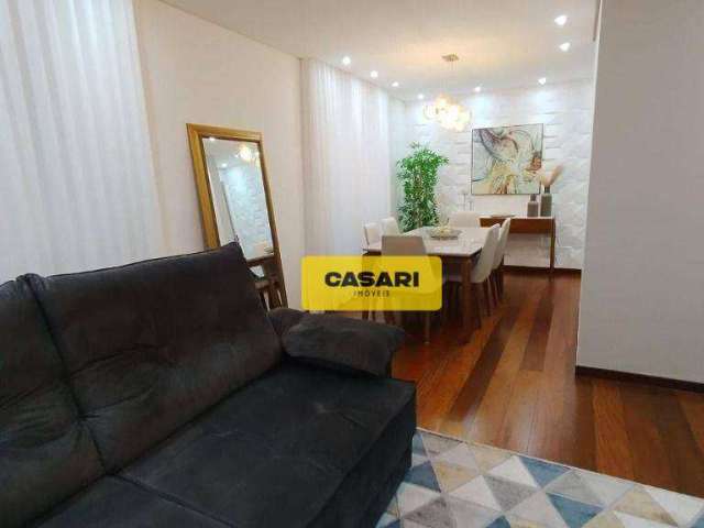 Apartamento com 4 dormitórios à venda, 128 m² - Vila Bastos - Santo André/SP