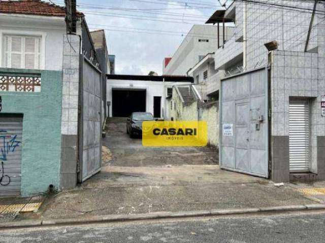 Galpão para alugar, 360 m² por R$ 9.020,01/mês - Cerâmica - São Caetano do Sul/SP