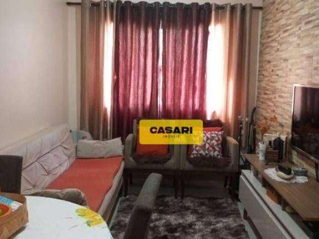 Apartamento com 2 dormitórios para alugar, 50 m² - Parque das Nações - Santo André/SP