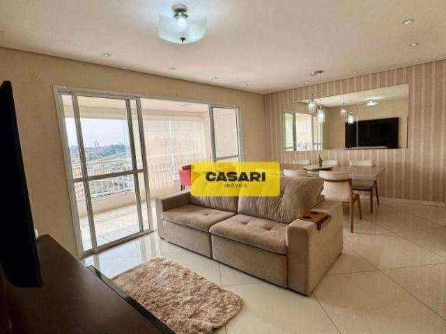 Apartamento com 3 dormitórios para alugar, 107  - Centro - São Bernardo do Campo/SP