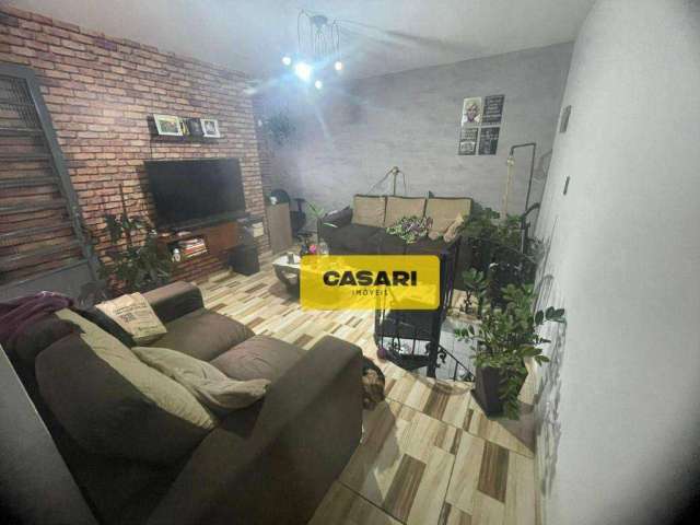 Casa com 3 dormitórios à venda, 100 m² - Jardim Alzira Franco - Santo André/SP