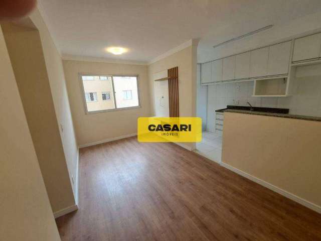 Apartamento com 2 dormitórios para alugar, 49 m² - Centro - São Bernardo do Campo/SP