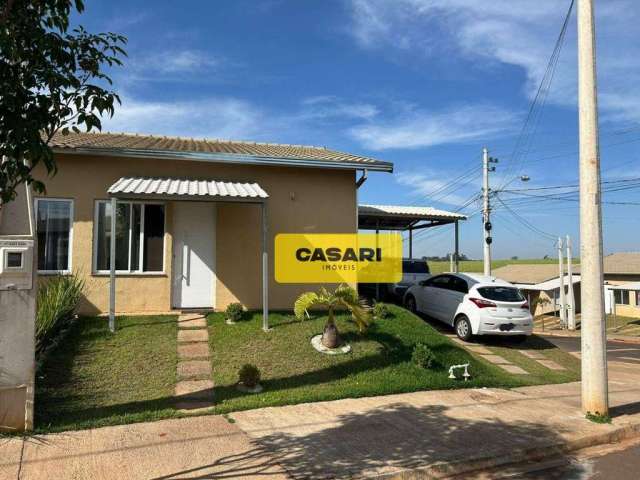 Casa em loteamento fechado com 2 dormitórios à venda, 65 m² - Flora Ville - Boituva/SP