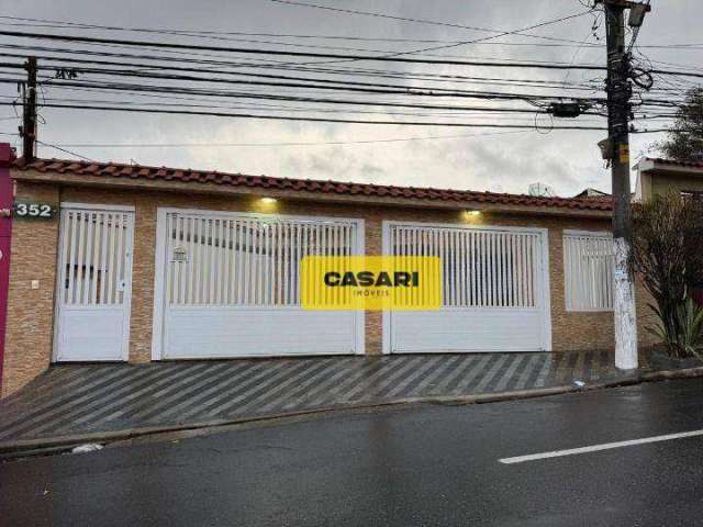 Casa com 3 dormitórios, 248 m² - venda por R$ 1.050.000,00 ou aluguel por R$ 5.660,00/mês - Centro - São Bernardo do Campo/SP