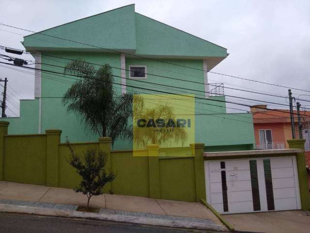 Sobrado com 3 dormitórios à venda, 240 m²  - Taboão - São Bernardo do Campo/SP