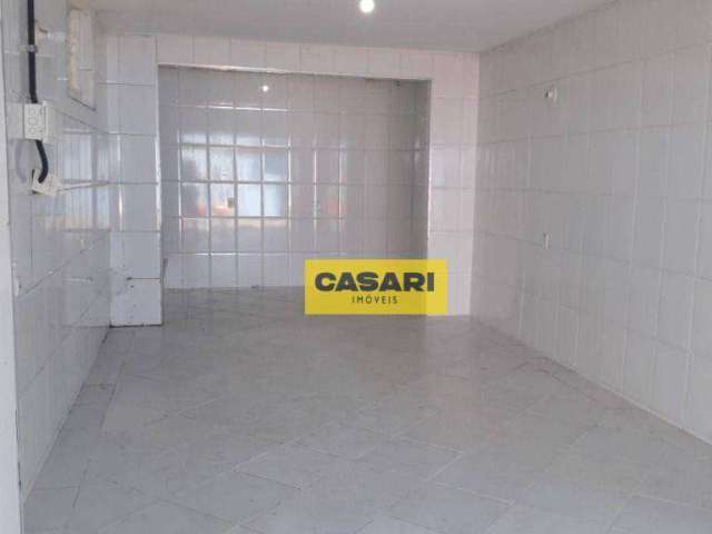 Salão para alugar, 50 m² por R$ 2.645,02/mês - Vila Euclides - São Bernardo do Campo/SP