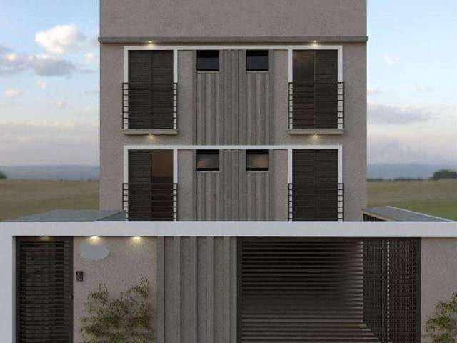 Cobertura com 2 dormitórios à venda, 101 m²  - Jardim Progresso - Santo André/SP