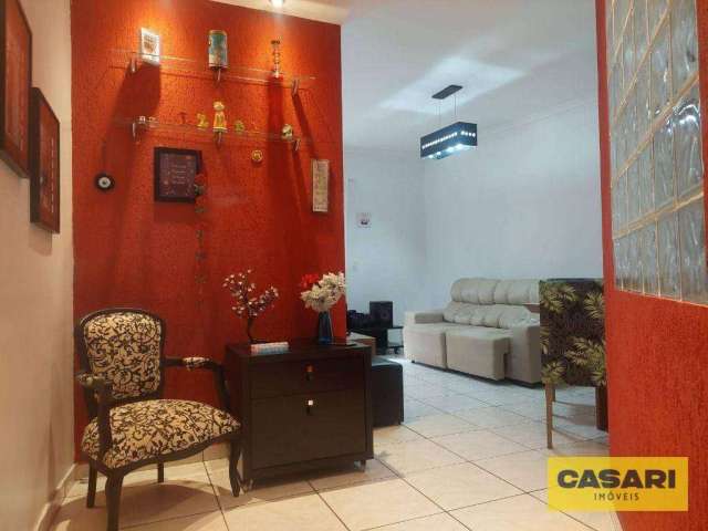 Apartamento com 3 dormitórios à venda, 86 m² - Vila Curuçá - Santo André/SP