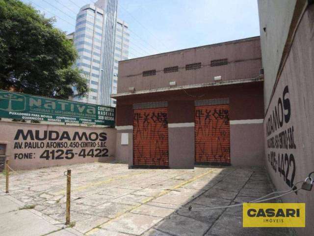 Terreno para alugar, 1241 m² por R$ 65.600,01/mês - Centro - São Bernardo do Campo/SP