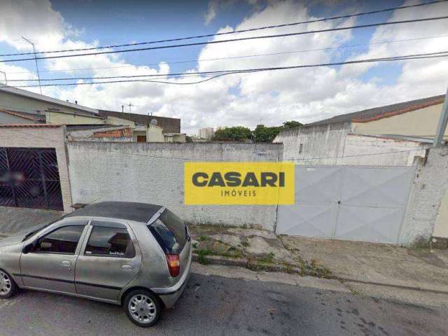 Terreno à venda, 260 m² por R$ 477.000,00 - Piraporinha - Diadema/SP