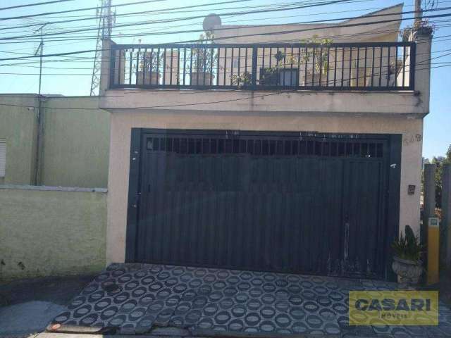 Sobrado, 204 m² - venda por R$ 800.000,00 ou aluguel por R$ 5.620,00/mês - Jardim Hollywood - São Bernardo do Campo/SP