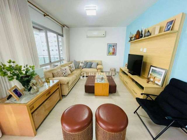 Apartamento com 3 dormitórios, 140 m² - venda por R$ 1.080.000,00 ou aluguel por R$ 7.800,00/mês - Pitangueiras - Guarujá/SP