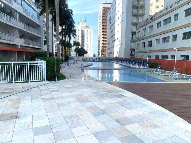 Apartamento com 3 dormitórios para alugar, 129 m² por R$ 7.000,00/mês - Astúrias - Guarujá/SP