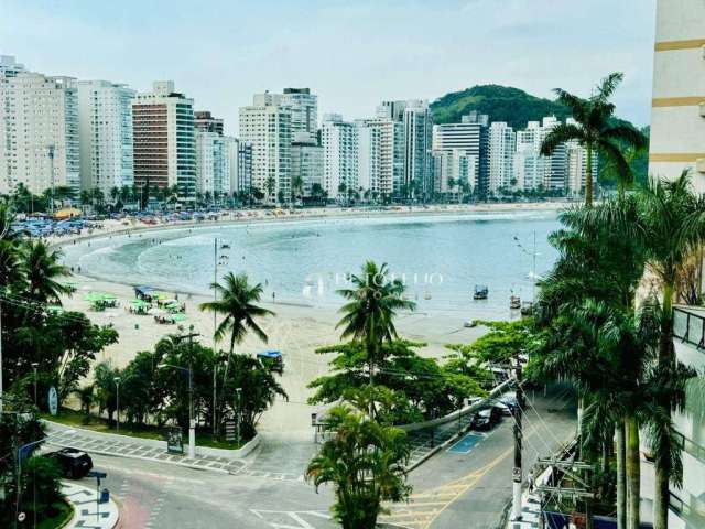 Apartamento com 3 dormitórios para alugar, 117 m² por R$ 7.500,00/mês - Praia das Astúrias - Guarujá/SP