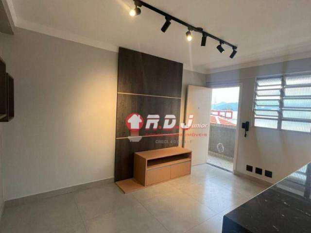 Apartamento com 2 dormitórios à venda, 58 m² por R$ 580.000 - Pompéia - Santos/SP