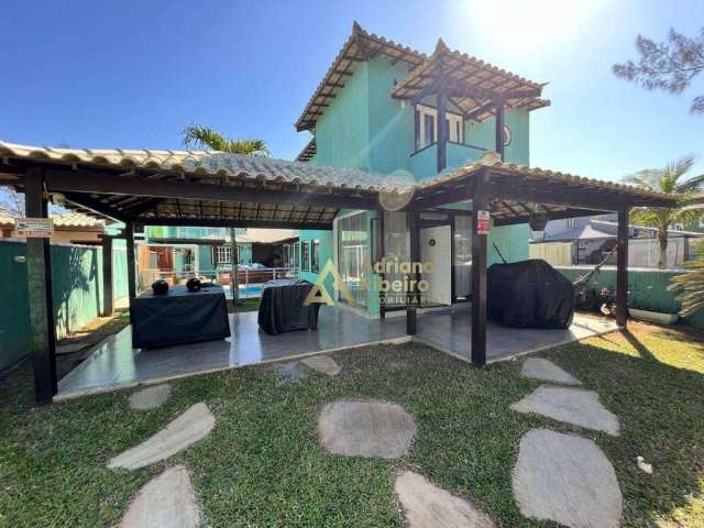 Casa com 4 dormitórios à venda, 160 m² por R$ 900.000,00 - Long Beach (Tamoios) - Cabo Frio/RJ