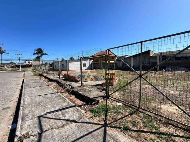 Terreno à venda, 1000 m² por R$ 1.700.000,00 - Unamar - Cabo Frio/RJ