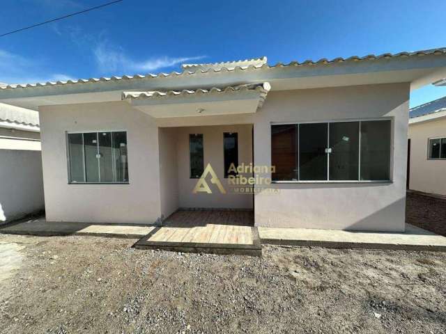 Casa com 2 dormitórios à venda, 74 m² por R$ 240.000 - Verão Vermelho (Tamoios) - Cabo Frio/RJ