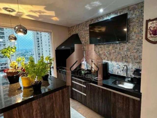 Condomínio Cidade Maia Apartamento com 3 dormitórios à venda, 122 m² por R$ 1.251.000 - Jardim Flor da Montanha - Guarulhos/SP